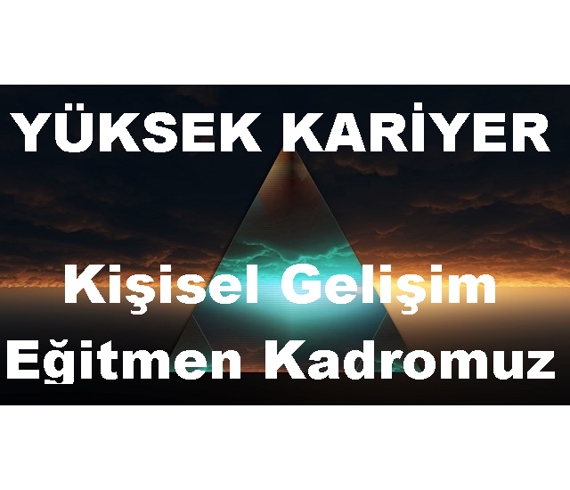 Kişisel Gelişim Eğitmen Kadromuz